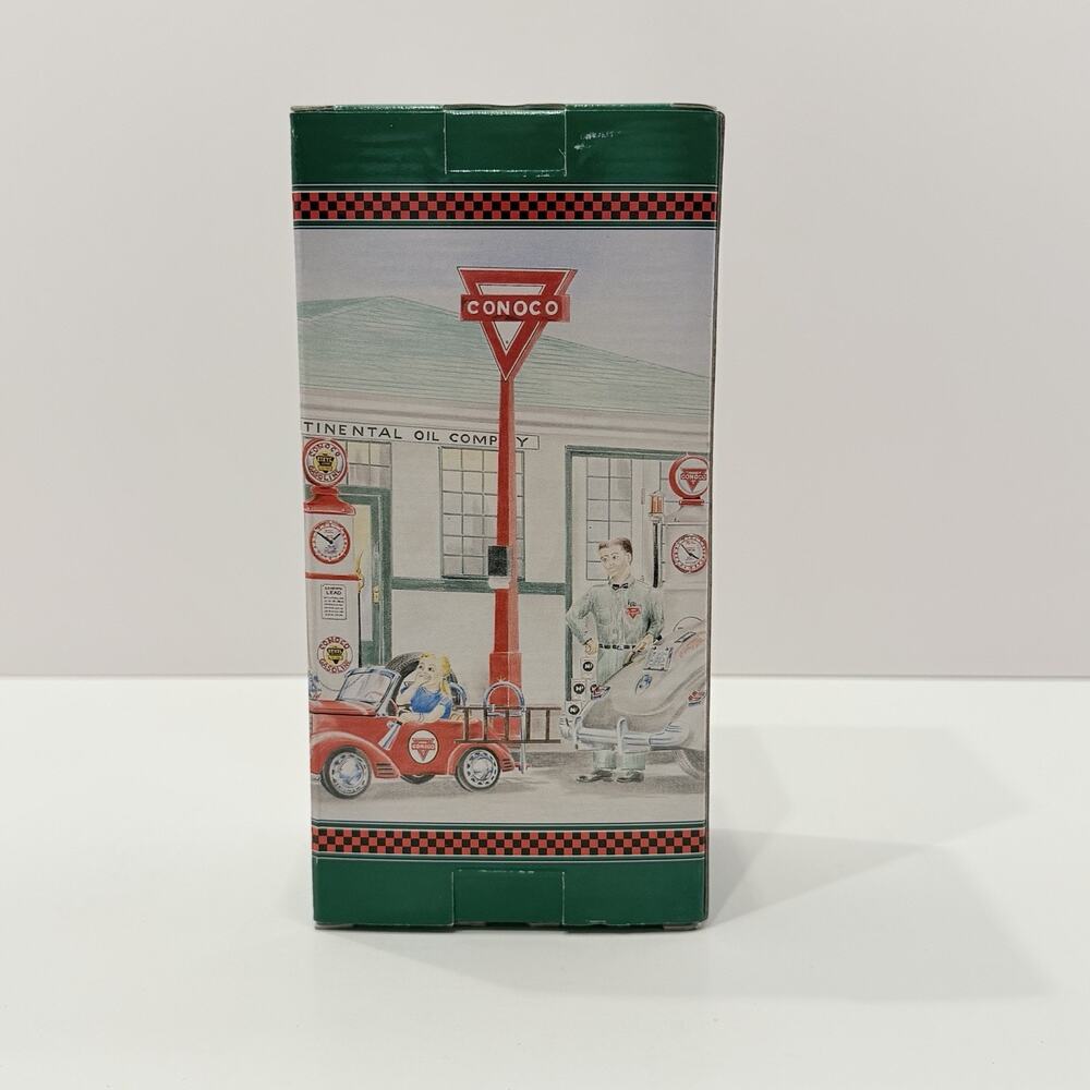 Crown Premium 1:12 Scale Die-Cast 1930's ERA Tokheim Gas Pump Conoco Ethyl Globe - Picture 4 of 7